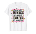 Overthinker But Also Idgafer Balances T-Shirt - Novelty Apparel Men Women - T-Shirt, Sweatshirt, Hoodie