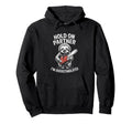 Sloth And Chainsaw Hold Partner Im Hoodie - Minimalist Print for Adults - T-Shirt, Sweatshirt, Hoodie