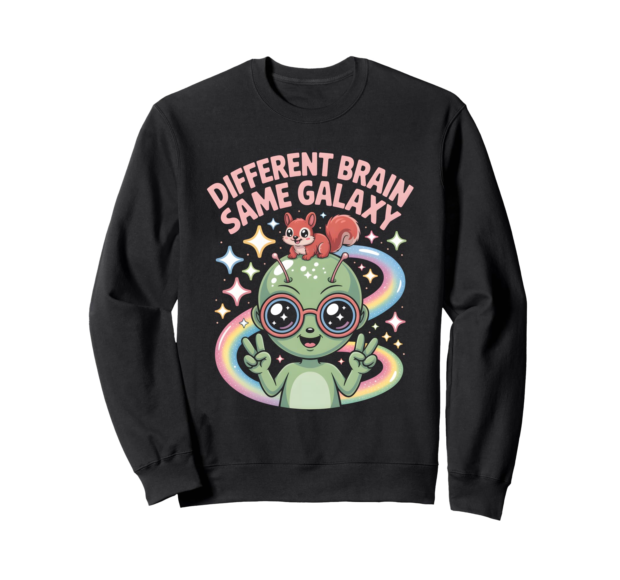 Neurodiverse Different Brain Same Sweatshirt - Unique Graphic Unisex - T-Shirt, Sweatshirt, Hoodie