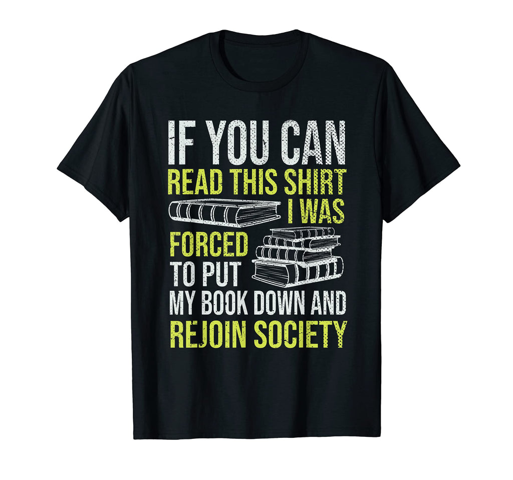 Funny Nerd Bibliophile Book Reading T-Shirt - Aesthetic Graphic Unisex - T-Shirt, Sweatshirt, Hoodie
