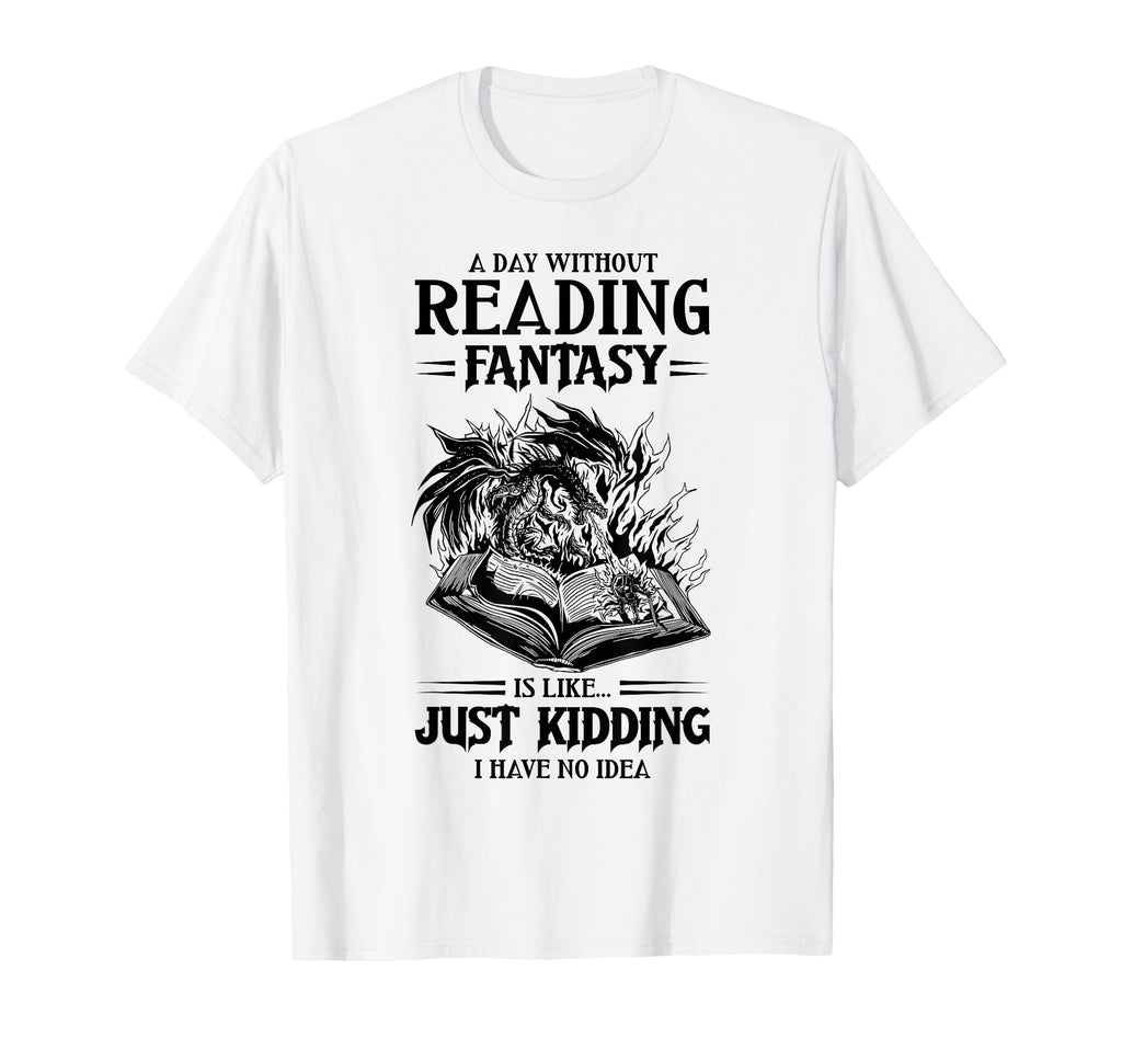 Reading Dragon Lovers Book Lover Book T-Shirt - Minimalist Print Men Women - T-Shirt, Sweatshirt, Hoodie