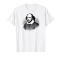 William Shakespeare Portrait T-Shirt - Trendy Graphic for Adults - T-Shirt, Sweatshirt, Hoodie
