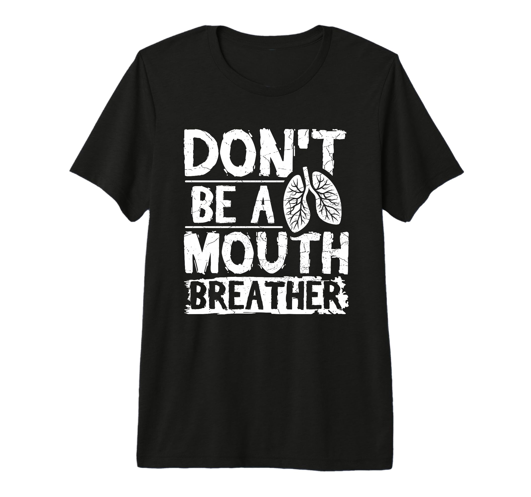 Dont Be Mouth Breather Breathwork T-Shirt - Aesthetic Graphic Men Women - T-Shirt, Sweatshirt, Hoodie