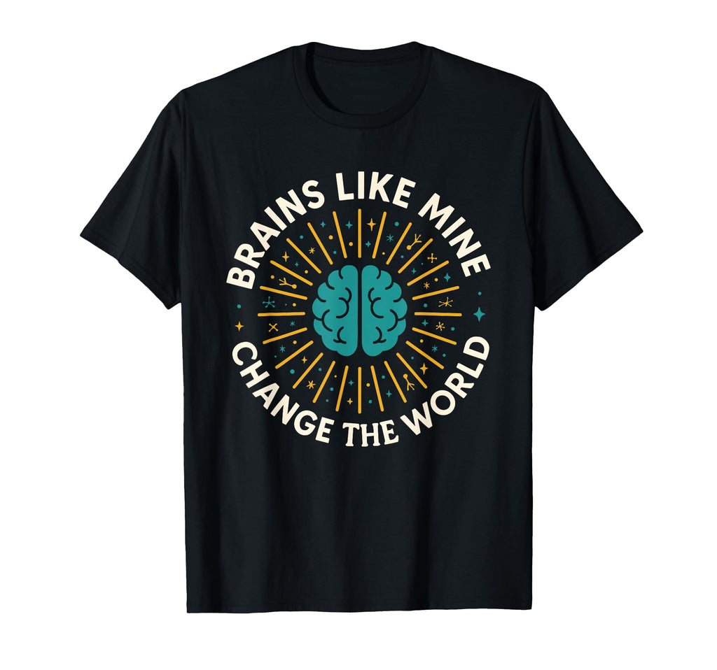 Neurodivergent Pride Adhd Autism T-Shirt - Novelty Apparel Men Women - T-Shirt, Sweatshirt, Hoodie