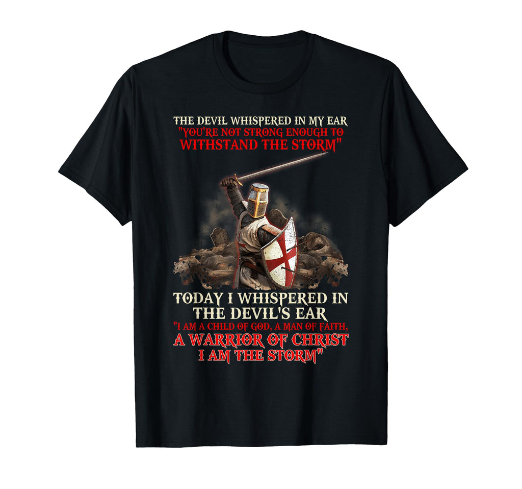 Knight Templar I Am Child God T-Shirt - Casual Everyday Wear Unisex - T-Shirt, Sweatshirt, Hoodie