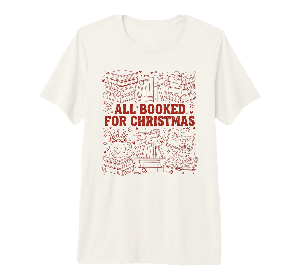 All Booked Book Lover Tri Blend T-Shirt - Trendy Graphic Men Women - T-Shirt, Sweatshirt, Hoodie