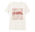 All Booked Book Lover Tri Blend T-Shirt - Trendy Graphic Men Women - T-Shirt, Sweatshirt, Hoodie