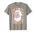 Boos Books Halloween Ghost Reading T-Shirt - Novelty Apparel for Adults - T-Shirt, Sweatshirt, Hoodie