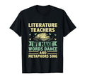 Literature Teacher School Teacher T-Shirt - Aesthetic Graphic Men Women - T-Shirt, Sweatshirt, Hoodie
