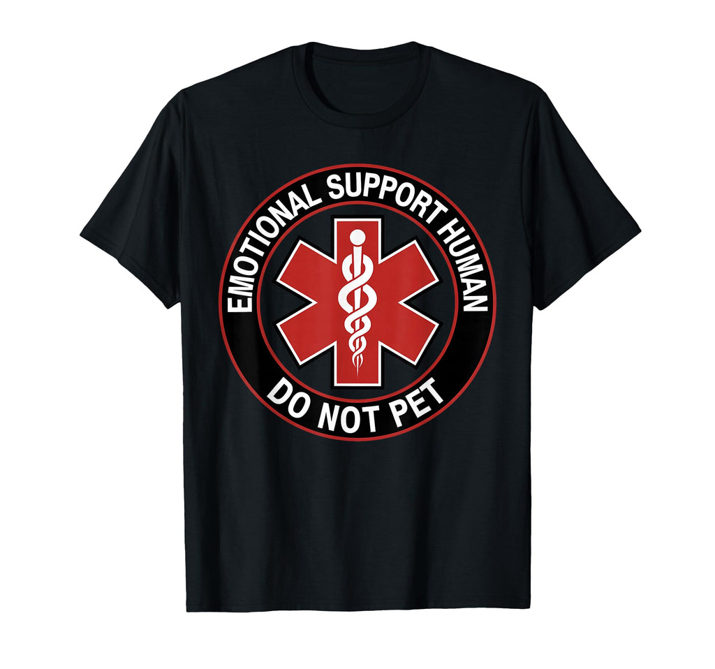 Emotional Support Husband Do Not Pet T-Shirt - Graphic Print Unisex - T-Shirt, Sweatshirt, Hoodie