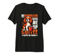 My Cavalier Gets Me Up Coffee Keeps T-Shirt - Streetwear Style for Adults - T-Shirt, Sweatshirt, Hoodie