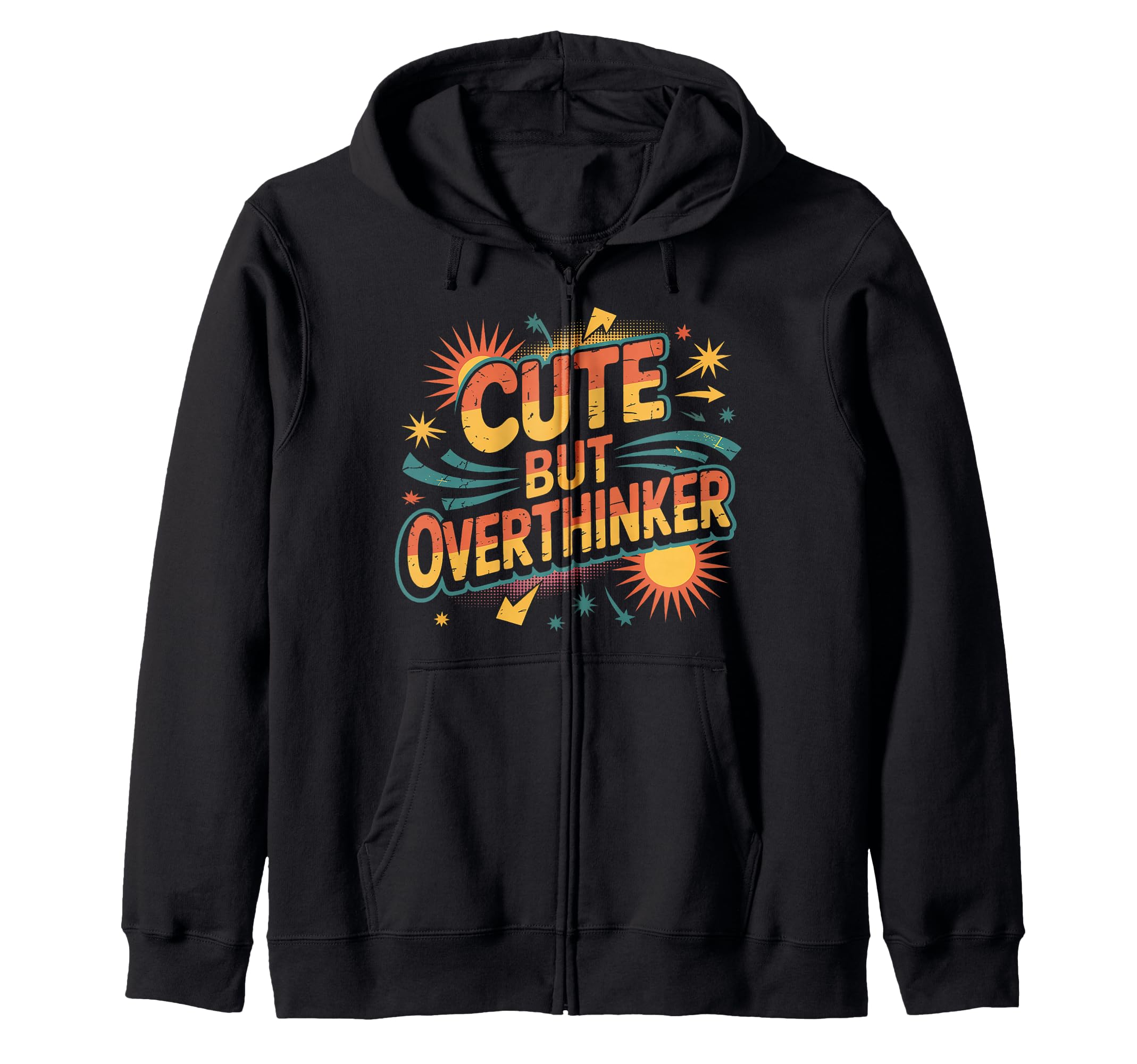 Overthinking Mind Self Awareness Hoodie - Unique Graphic Unisex - T-Shirt, Sweatshirt, Hoodie