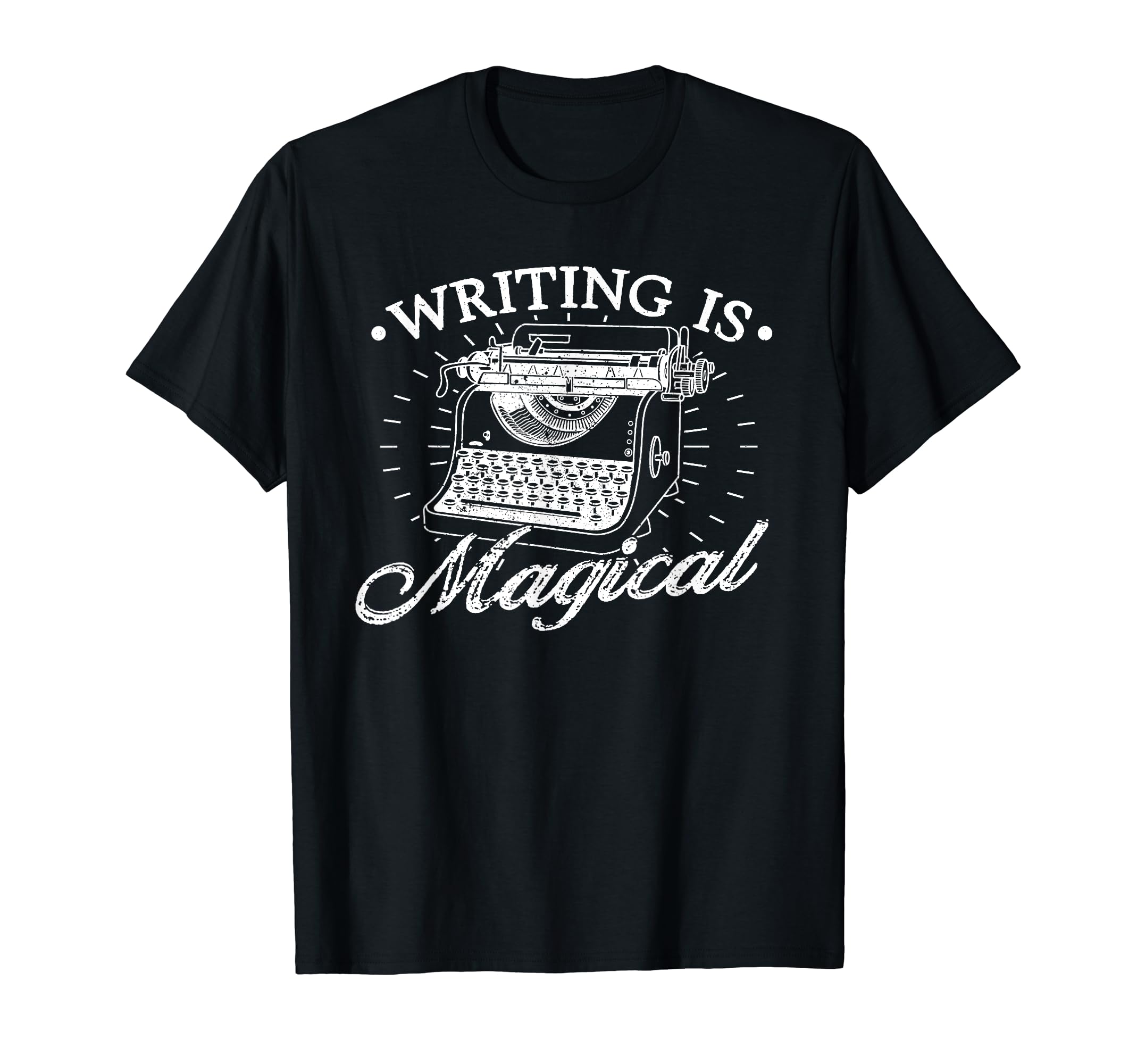 Typewriter Book Writing Literature T-Shirt - Fun Novelty Design for Adults - T-Shirt, Sweatshirt, Hoodie