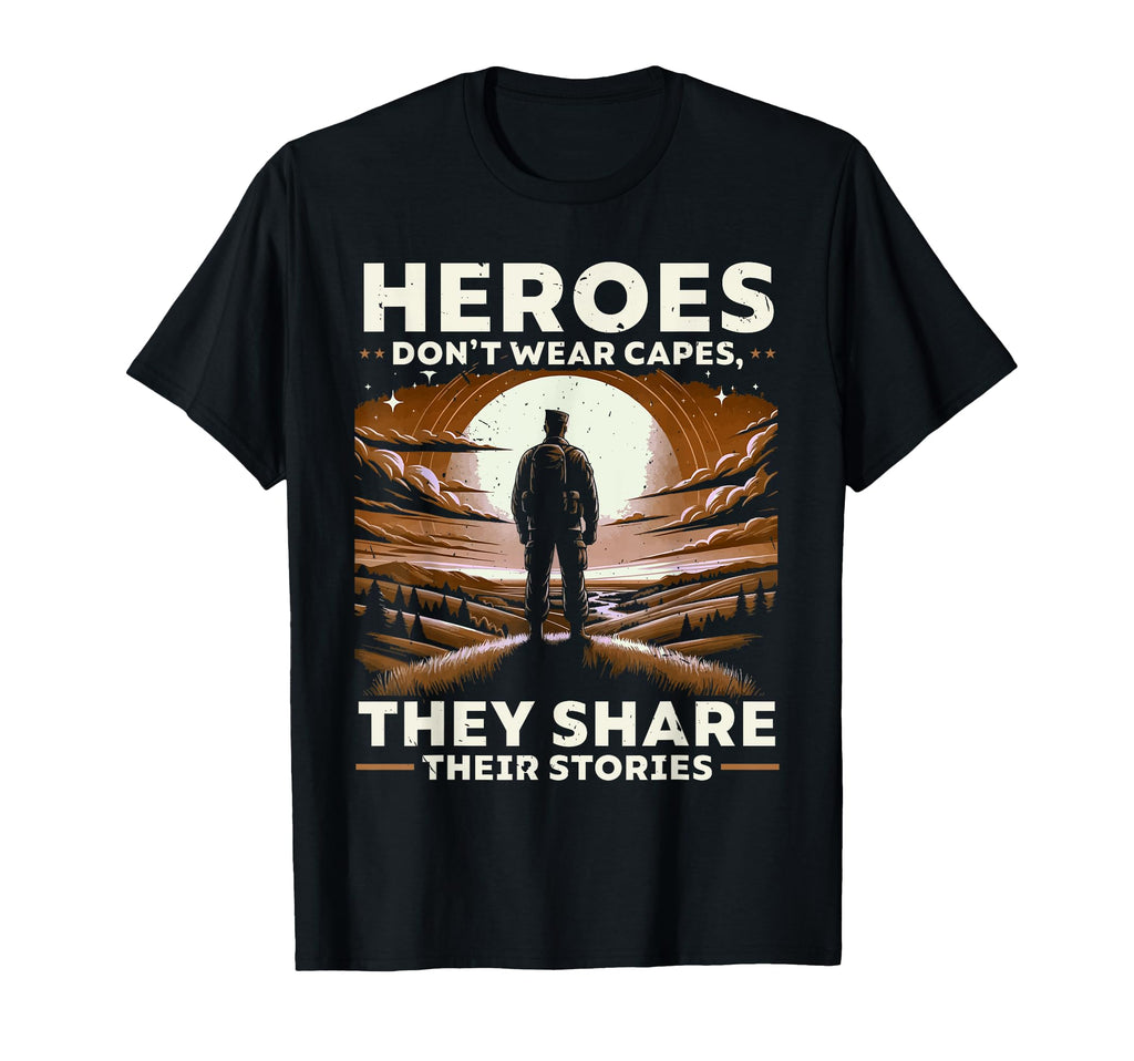 Veteran Suicide Awareness Mental T-Shirt - Casual Everyday Wear Men Women - T-Shirt, Sweatshirt, Hoodie