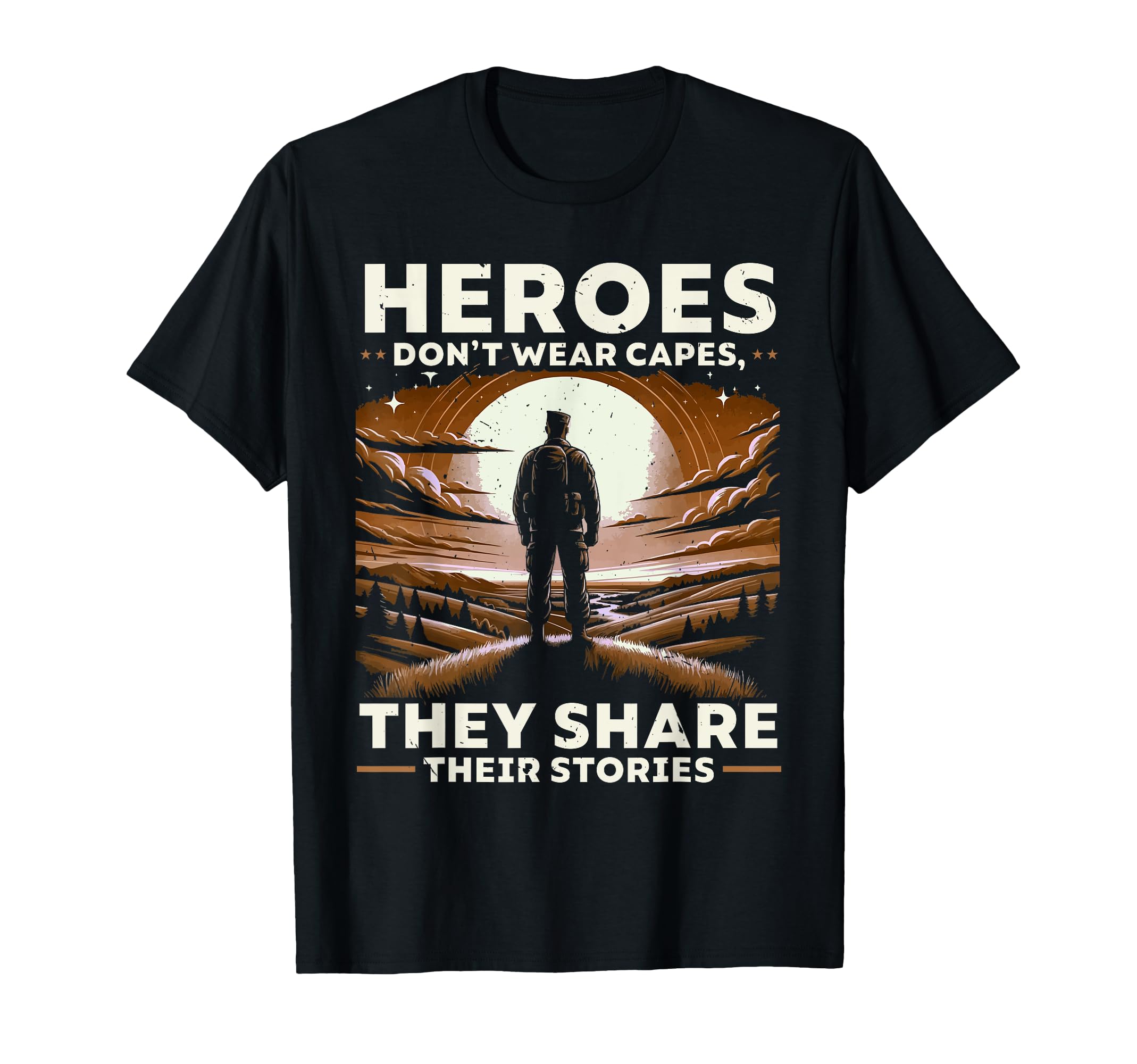 Veteran Suicide Awareness Mental T-Shirt - Casual Everyday Wear Men Women - T-Shirt, Sweatshirt, Hoodie