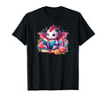 Reading Dragon Cozy Fantasy T-Shirt - Minimalist Print for Adults - T-Shirt, Sweatshirt, Hoodie