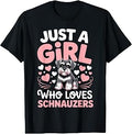 Best Schnauzer Art for Women Girls Kids Giant Mini Schnauzer T-Shirt Unisex T-shirt, Sweatshirt, Hoodie, Long Sleeve Tee - T-Shirt, Sweatshirt, Hoodie