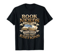 Book Nerds Become Rare First Editions T-Shirt - Minimalist Print Unisex - T-Shirt, Sweatshirt, Hoodie