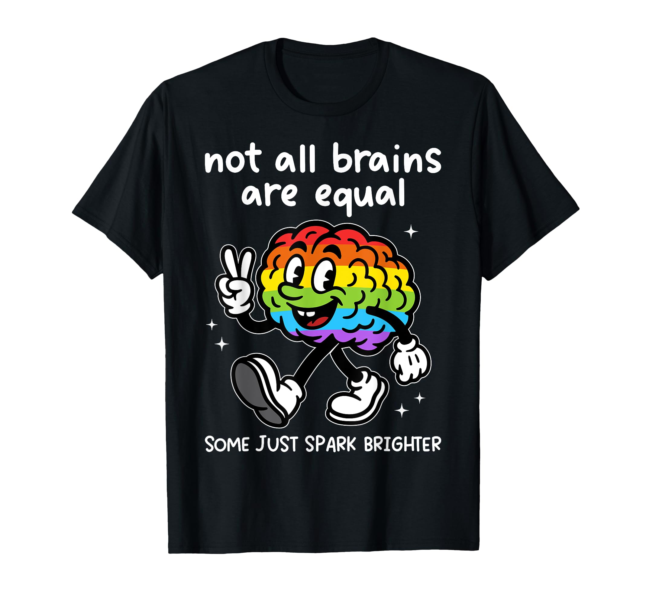 Adhd Awareness Brain Special Education T-Shirt - Unique Graphic for Adults - T-Shirt, Sweatshirt, Hoodie