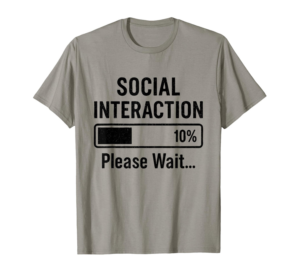 Social Battery Low Funny Introvert T-Shirt - Novelty Apparel for Adults - T-Shirt, Sweatshirt, Hoodie