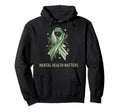 Mental Health Matters Mham Support Hoodie - Fun Novelty Design for Adults - T-Shirt, Sweatshirt, Hoodie