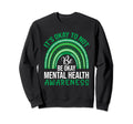 Mental Health Matters End Stigma Sweatshirt - Fun Novelty Design Men Women - T-Shirt, Sweatshirt, Hoodie