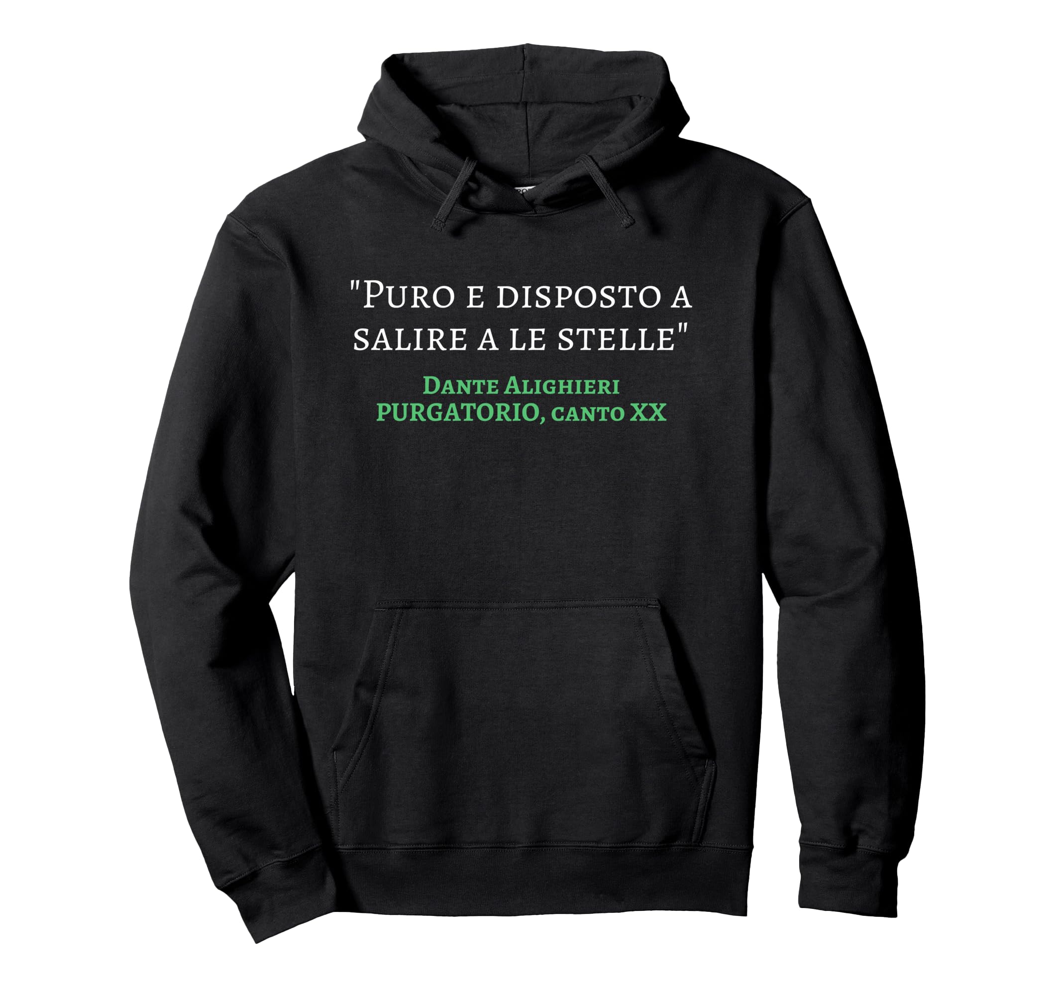 Divine Comedy Purgatorio Salire Le Hoodie - Fun Novelty Design Unisex - T-Shirt, Sweatshirt, Hoodie