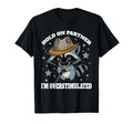 Cowboy Raccoon Hold Partner Im T-Shirt - Fun Novelty Design for Adults - T-Shirt, Sweatshirt, Hoodie