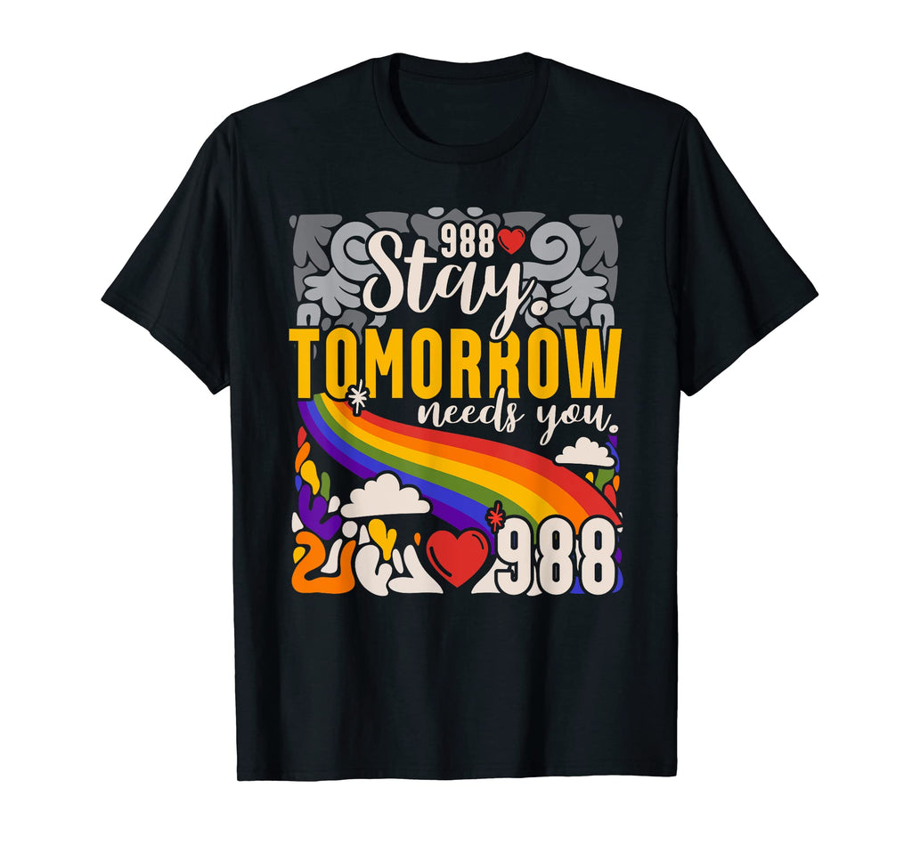 988 Stay Tomorrow Need You Mental T-Shirt - Aesthetic Graphic for Adults - T-Shirt, Sweatshirt, Hoodie