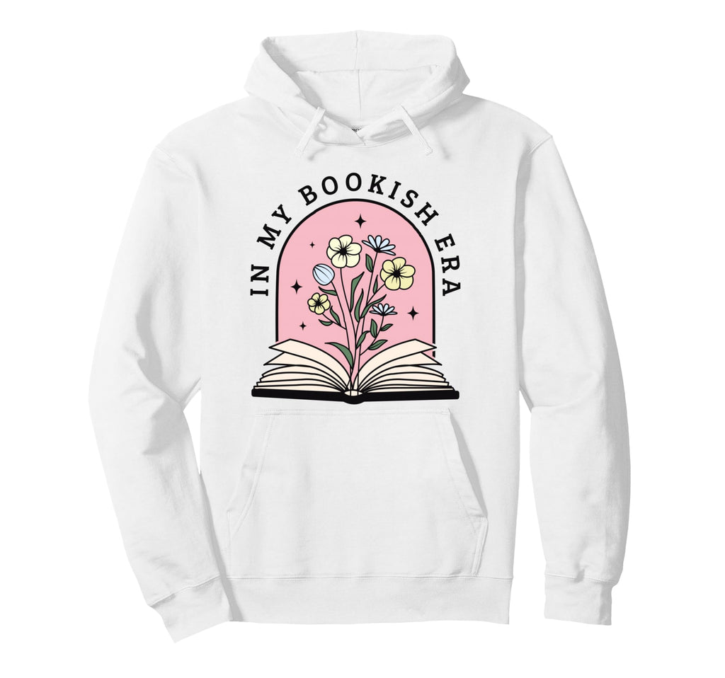 My Bookish Era Book Lover Hoodie - Graphic Print Men Women - T-Shirt, Sweatshirt, Hoodie