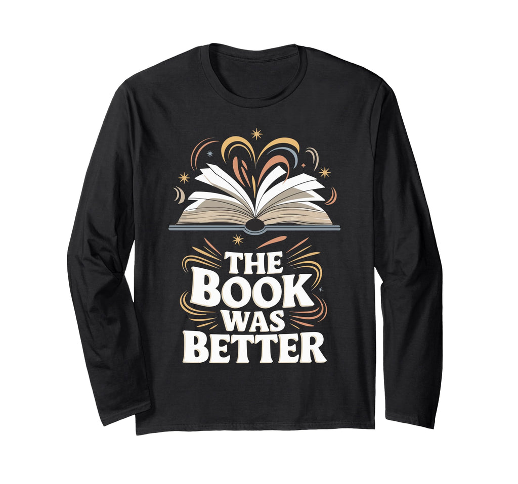 Book Reader Reading Literature Novel Hoodie - Graphic Print Men Women - T-Shirt, Sweatshirt, Hoodie