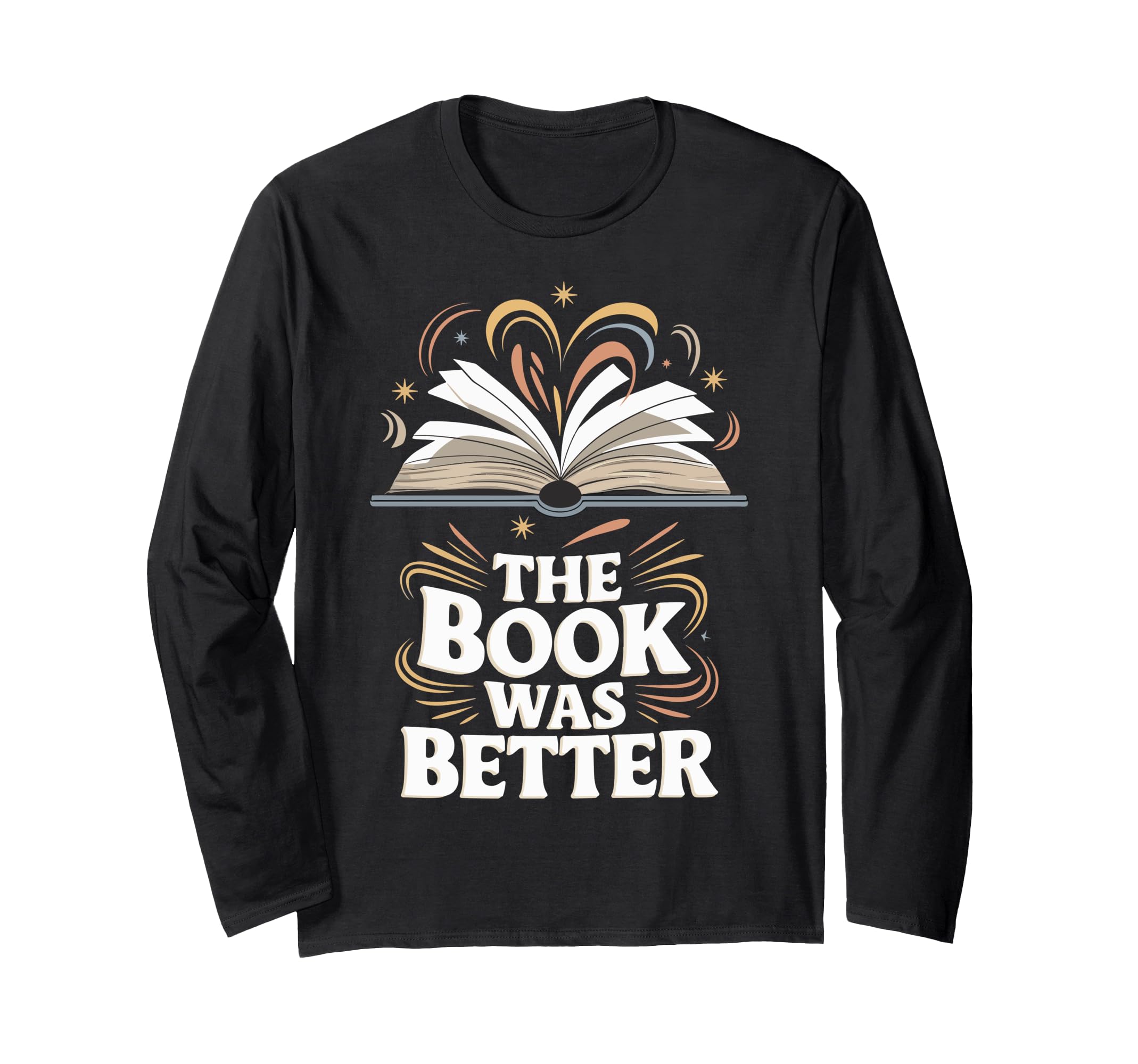 Book Reader Reading Literature Novel Hoodie - Graphic Print Men Women - T-Shirt, Sweatshirt, Hoodie