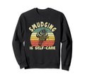 Smudging Is Self Care Sage Sweatshirt - Fun Novelty Design for Adults - T-Shirt, Sweatshirt, Hoodie