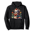 Dragon Reading Book Lover Bookworm Hoodie - Aesthetic Graphic Men Women - T-Shirt, Sweatshirt, Hoodie