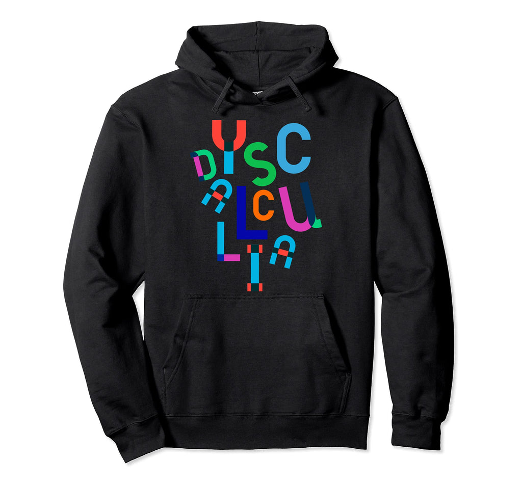 Dyscalculia Self Care Mental Health Awareness Hoodie - Graphic Print Unisex - T-Shirt, Sweatshirt, Hoodie