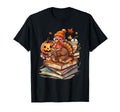 Funny Reading Turkey Fall Books Autumn T-Shirt - Novelty Apparel Men Women - T-Shirt, Sweatshirt, Hoodie