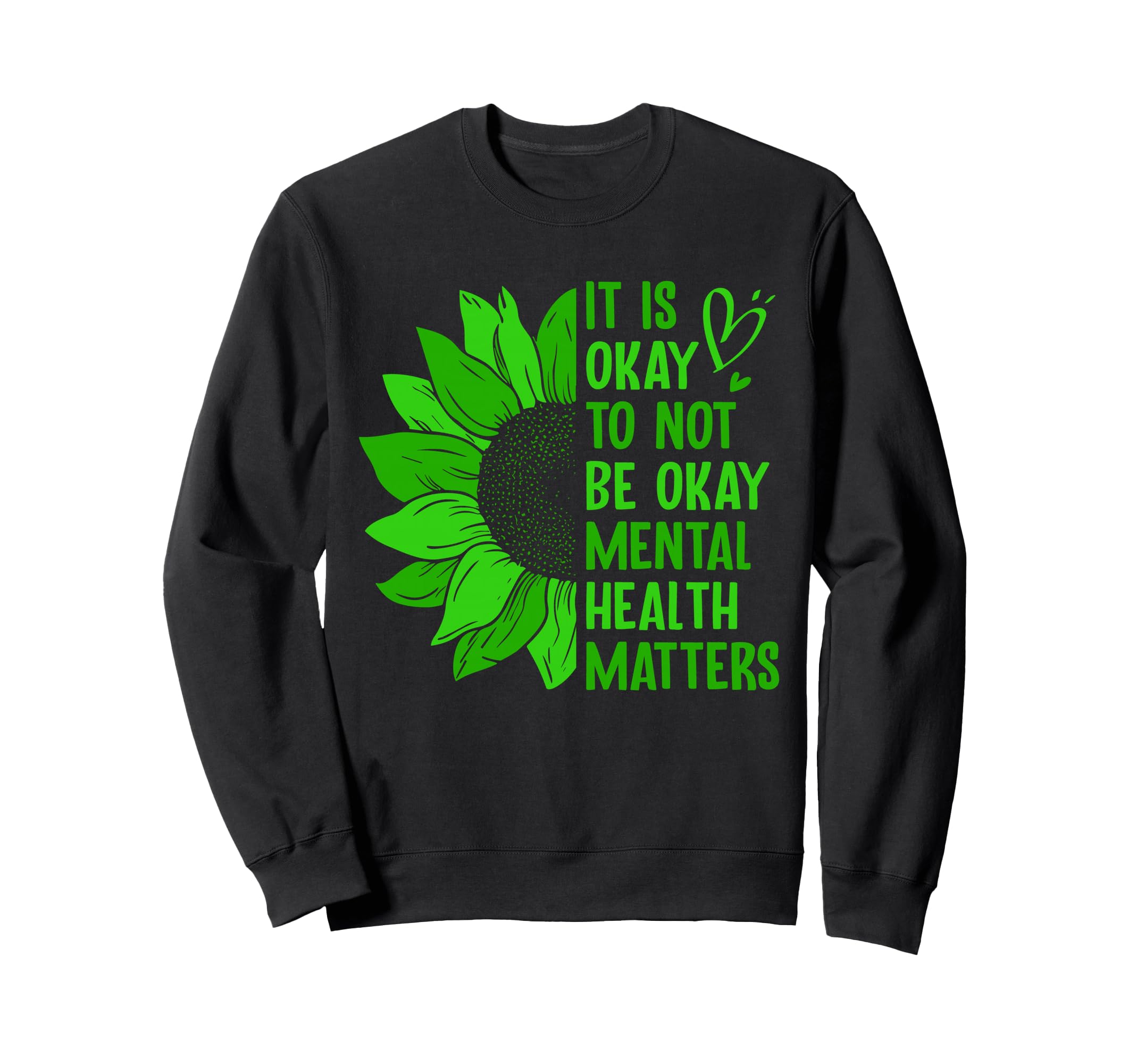 Mental Health Awareness Ribbon Items Gifts Hoodie - Trendy Graphic Unisex - T-Shirt, Sweatshirt, Hoodie