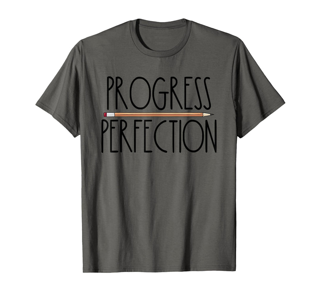 Progress Over Perfection Back To School T-Shirt - Custom Art Print Unisex - T-Shirt, Sweatshirt, Hoodie