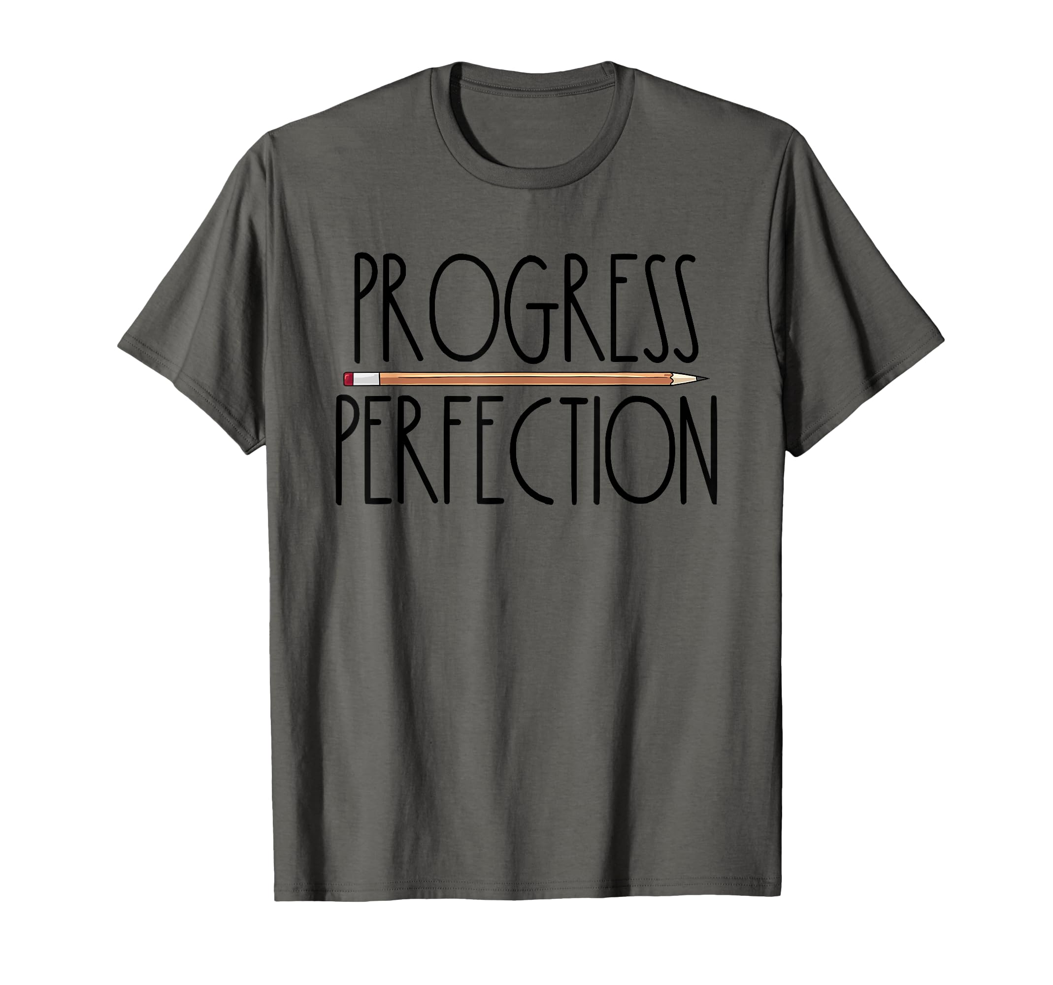 Progress Over Perfection Back To School T-Shirt - Custom Art Print Unisex - T-Shirt, Sweatshirt, Hoodie