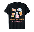 Therapy Collecting Stamps Is My T-Shirt - Streetwear Style for Adults - T-Shirt, Sweatshirt, Hoodie