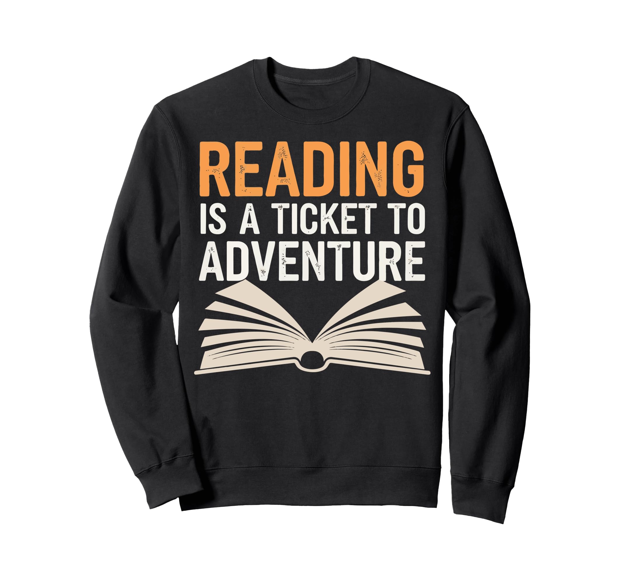 Bookworm Reader Bibliophile Sweatshirt - Fun Novelty Design for Adults - T-Shirt, Sweatshirt, Hoodie