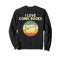 Comic Book Comic Book Lovers Books Sweatshirt - Unique Graphic for Adults - T-Shirt, Sweatshirt, Hoodie