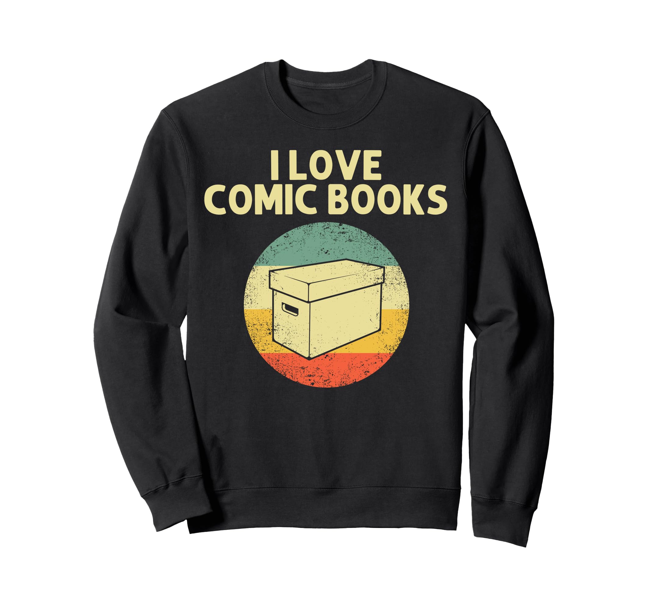 Comic Book Comic Book Lovers Books Sweatshirt - Unique Graphic for Adults - T-Shirt, Sweatshirt, Hoodie