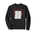 Reading Librarian Book Lover Literature Hoodie - Minimalist Print Unisex - T-Shirt, Sweatshirt, Hoodie