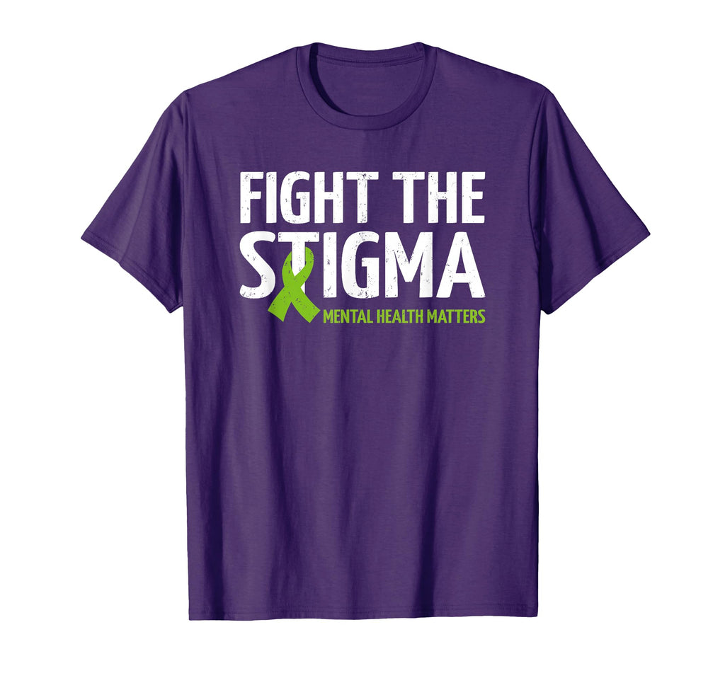 Mental Health Matters Fight Stigma T-Shirt - Graphic Print for Adults - T-Shirt, Sweatshirt, Hoodie