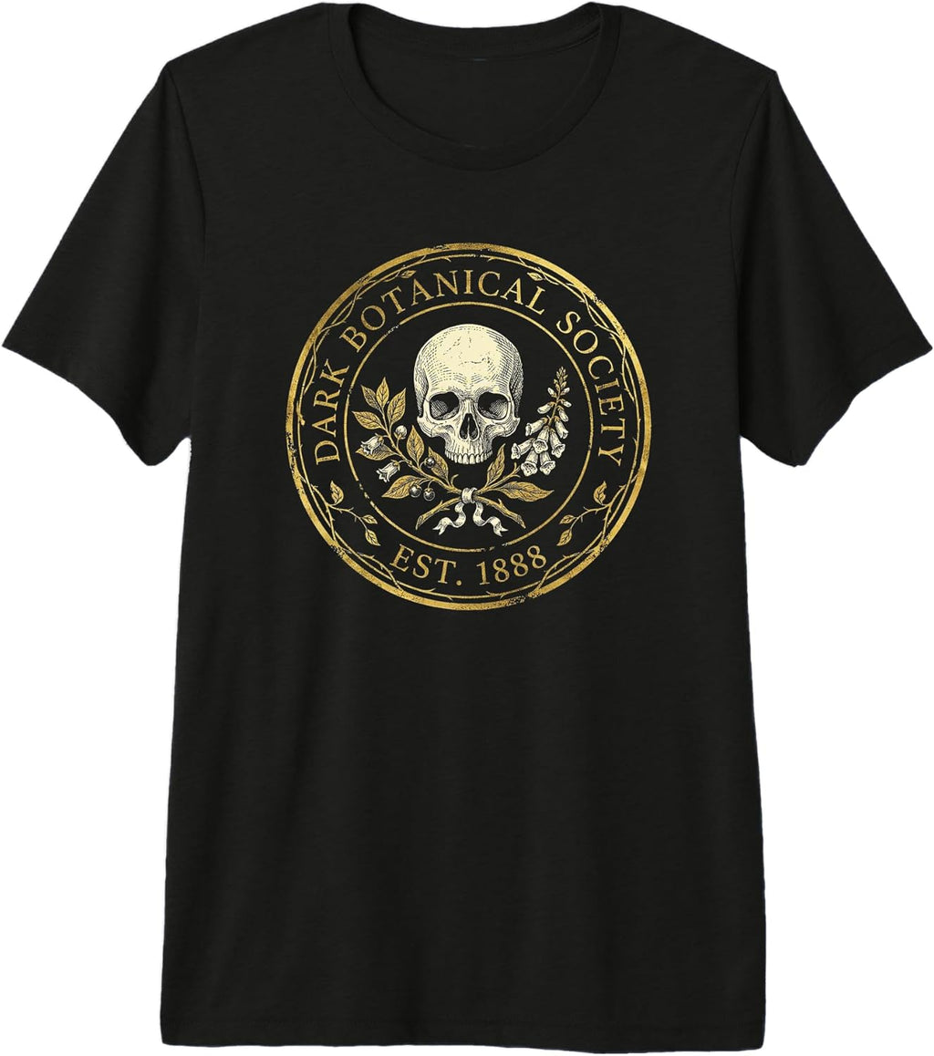 Poison Garden Society Badge, Dark Botanical Club Premium Tri-Blend T-Shirt Unisex T-shirt, Sweatshirt, Hoodie, Long Sleeve Tee - T-Shirt, Sweatshirt, Hoodie