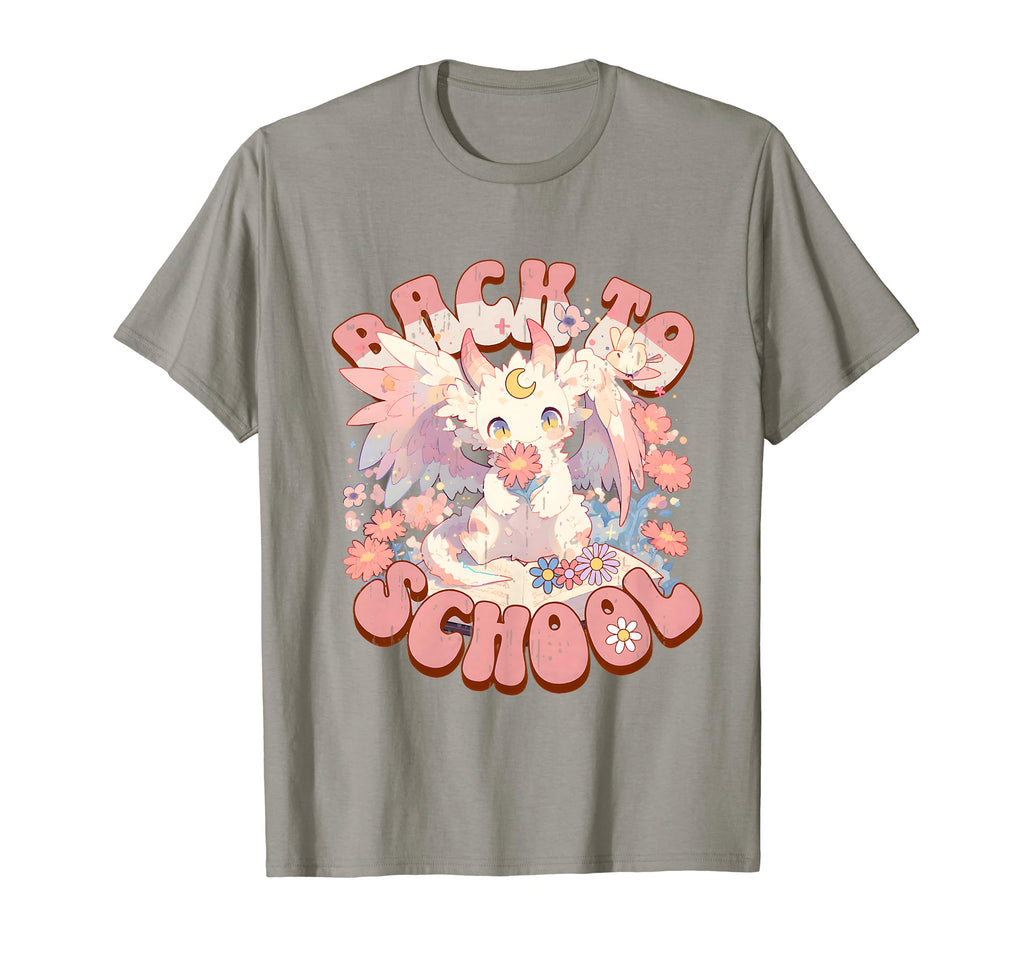 Dragon Back To School Bookworm Book T-Shirt - Graphic Print for Adults - T-Shirt, Sweatshirt, Hoodie
