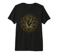 Elegant Minimal Mudra Hand Lotus T-Shirt - Custom Art Print for Adults - T-Shirt, Sweatshirt, Hoodie