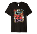 My Brain Is Red Yarn Board Funny T-Shirt - Custom Art Print Men Women - T-Shirt, Sweatshirt, Hoodie