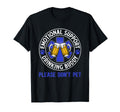 Funny Drinking Emotional Support T-Shirt - Minimalist Print Unisex - T-Shirt, Sweatshirt, Hoodie